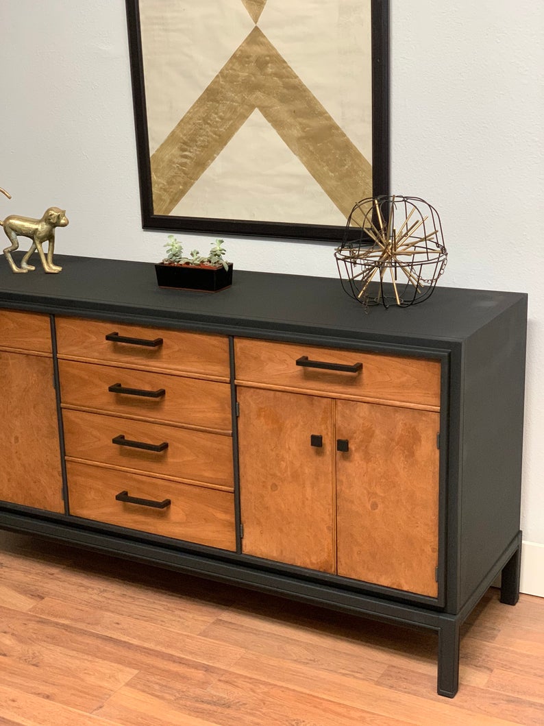 Ready for customization MCM mid century dresser credenza buffet