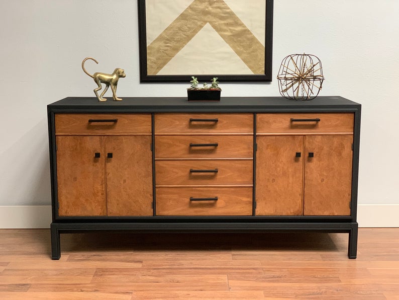 Ready for customization MCM mid century dresser credenza buffet