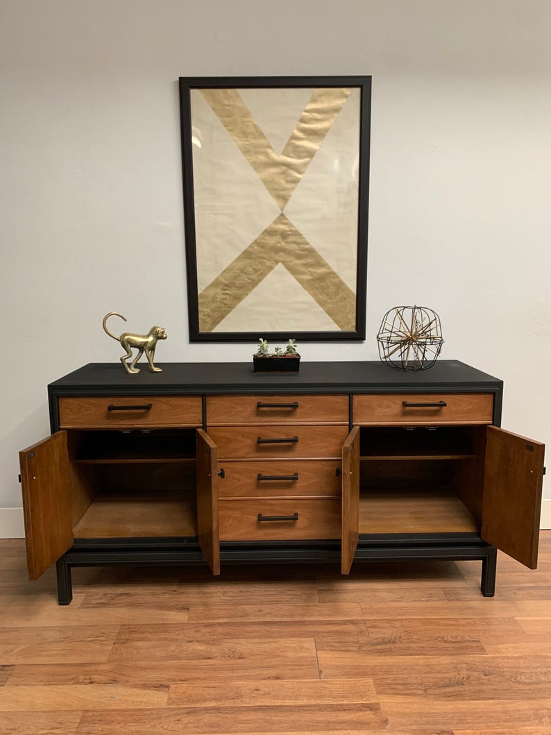 Ready for customization MCM mid century dresser credenza buffet